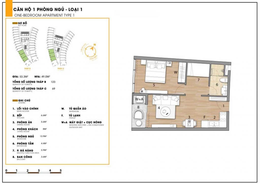 Mặt bằng Sailing Bay Ninh Chữ