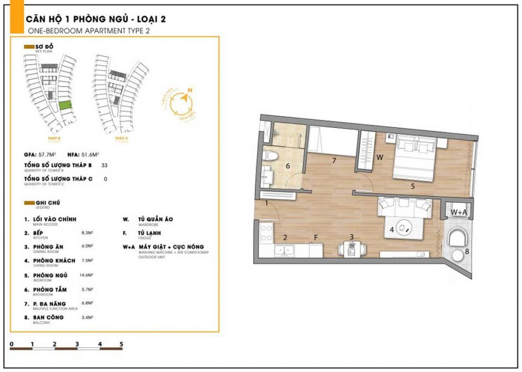 Mặt bằng Sailing Bay Ninh Chữ
